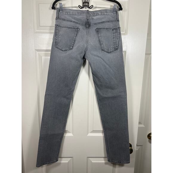 Current Elliott Reef Grey Denim Jean Slim Fit Women's 28 6 Clean Girl Capsule - Picture 3 of 8